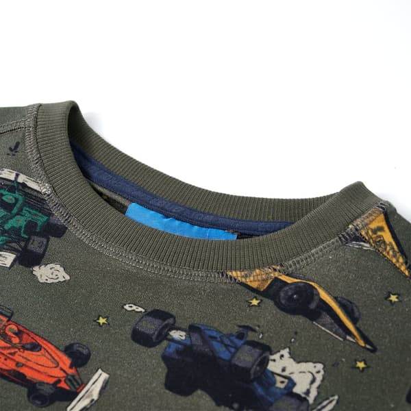 Børnesweatshirt, khaki, 116