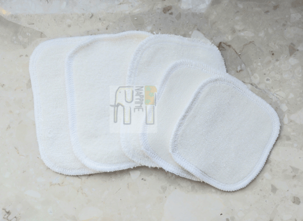 NappiMe genanvendelige bambus makeupfjernerpads (5 stk.)