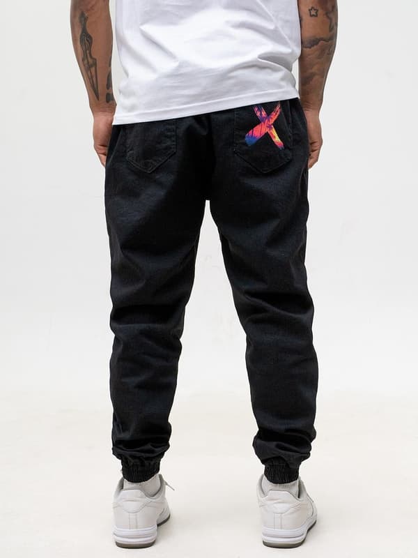 Herrjeans Black Point X Vice Jogger L