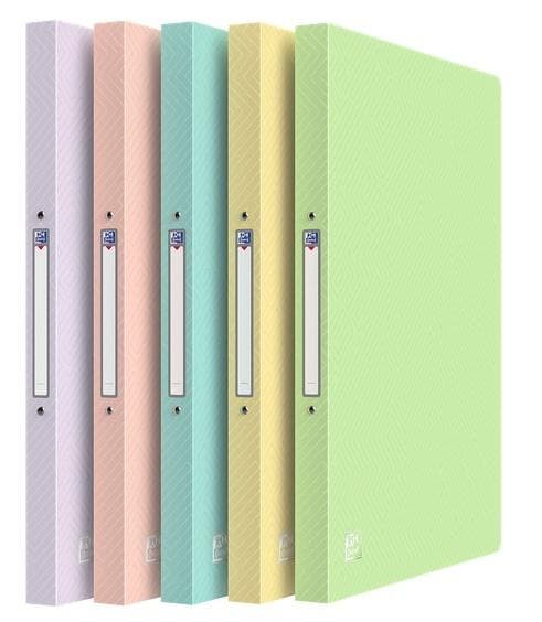 A4 ringbind Urban pastel mix OXFORD
