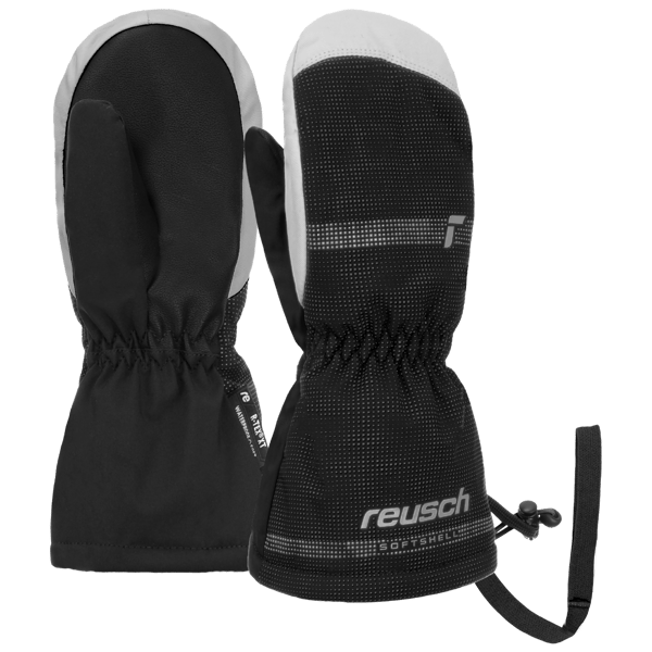 Reusch Maxi R-Tex® XT børnehandsker til snowboard, isolerede, vandtæt, sort og grå