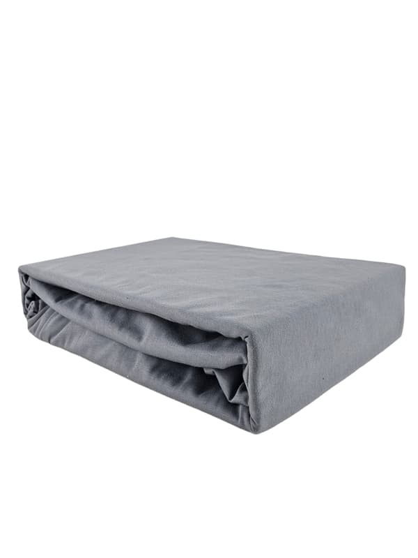 DRAGANK I BOMULL, PREMIUM, MÖRKGRÅ 90x210