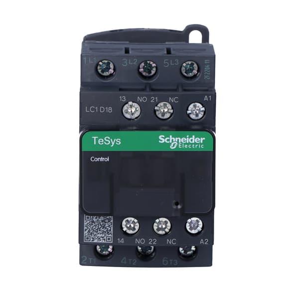 Effektkontaktor TeSys D AC3 32A 4P 1NO 1NC spole 24VAC