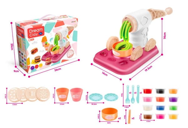 Plastilina - leksak liten kock