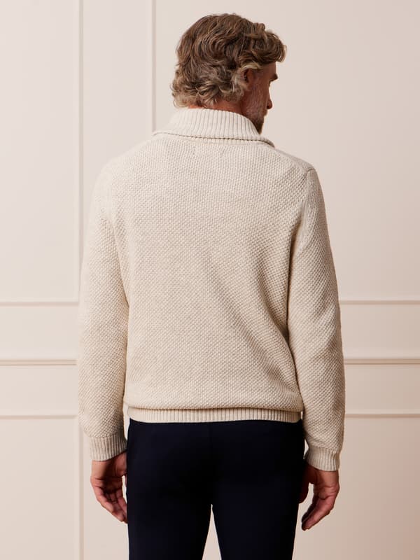 BEIGE CAMDEN TRØJE XL