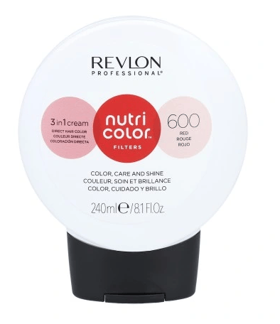 Revlon Nutri Color 600 Rød Hårmaske 240 ml