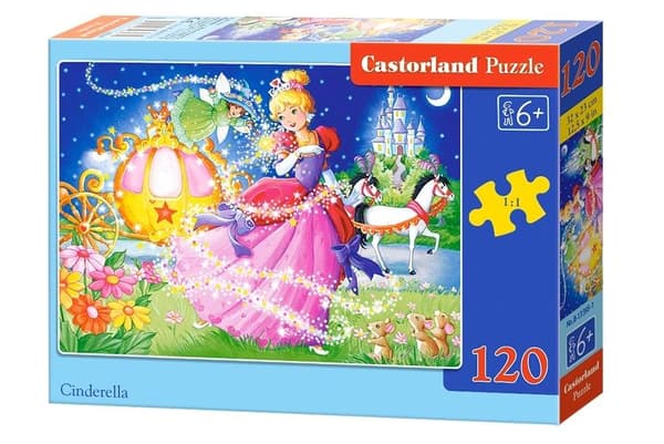 Puslespil 120 Askepot CASTOR