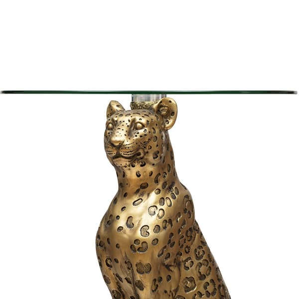 Runt leopard soffbord