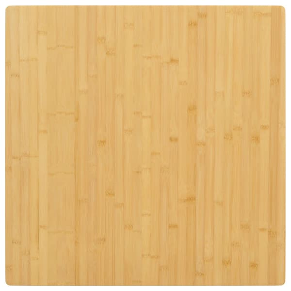 vidaXL Pöytälevy 70x70x2,5 cm bambu