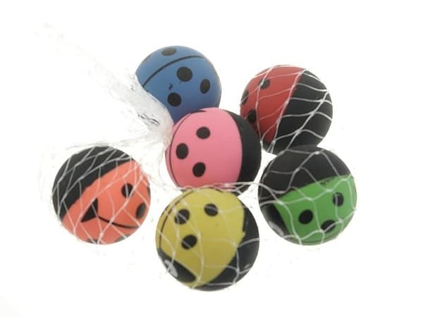 Gummibolde 6 stk.
