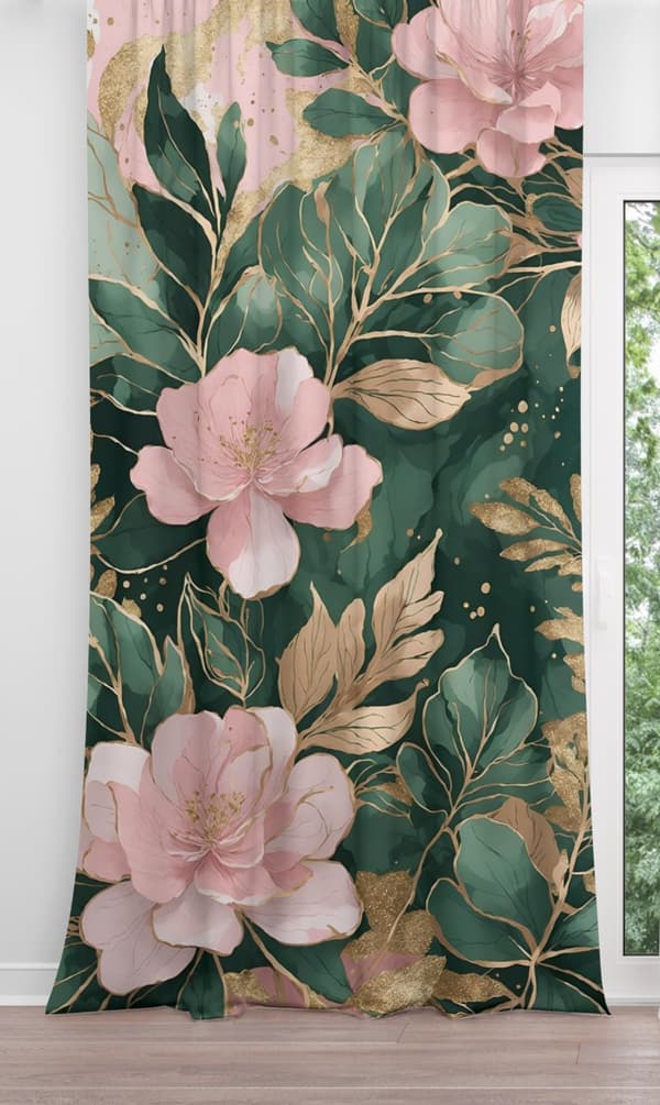 Gardin på tape print 271