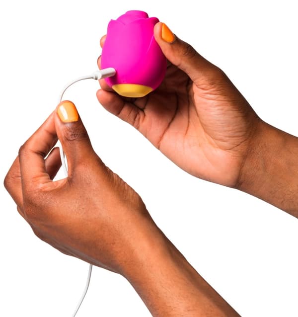 ROMP Rose - Rosenformad luftstimulator, silikon, 7,6 cm