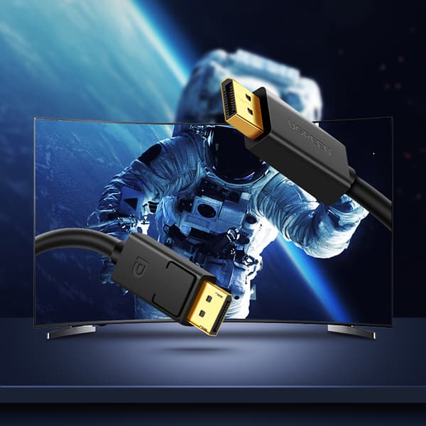 Kabel til TV-skærm DisplayPort 3m sort