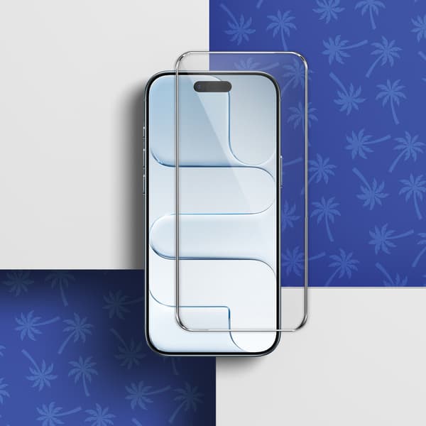Diamond Palm hærdet glas til iPhone Air