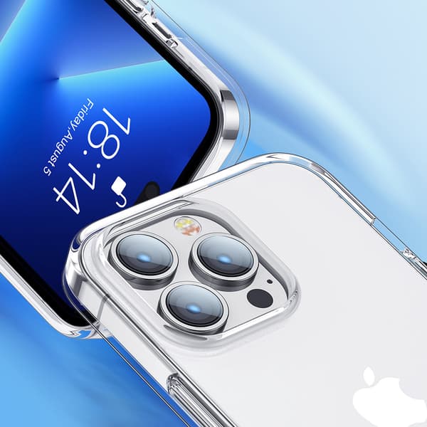 Flexibelt skal för iPhone 14 Plus slitstarkt transparent 14X