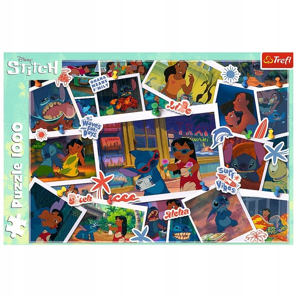10882 puslespil 1000 brikker - Lilo og Stitch - søde minder