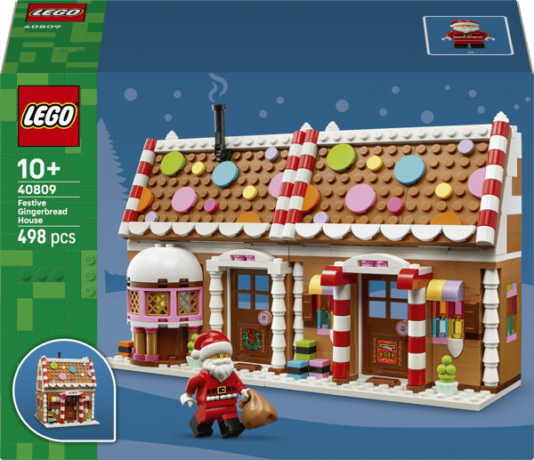 LEGO Julpepparkakshus 498 delar (40809)