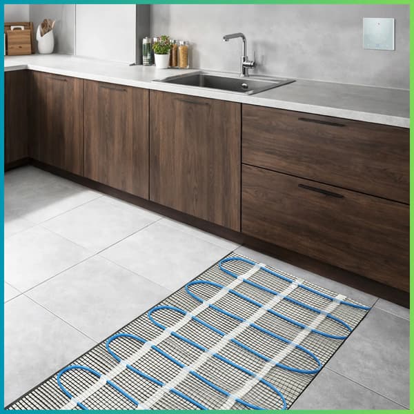 Varmemåtte under fliser 160W - 5 m2 ergowave