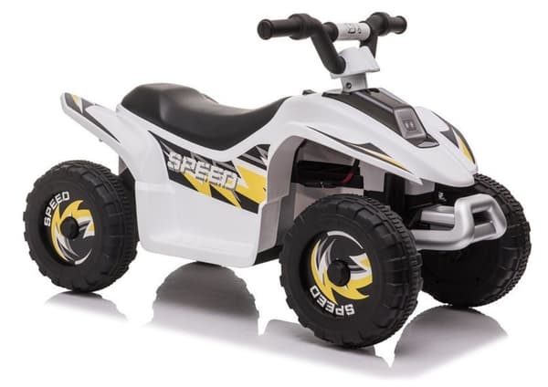 Batteridriven fyrhjuling XMX612 Vit