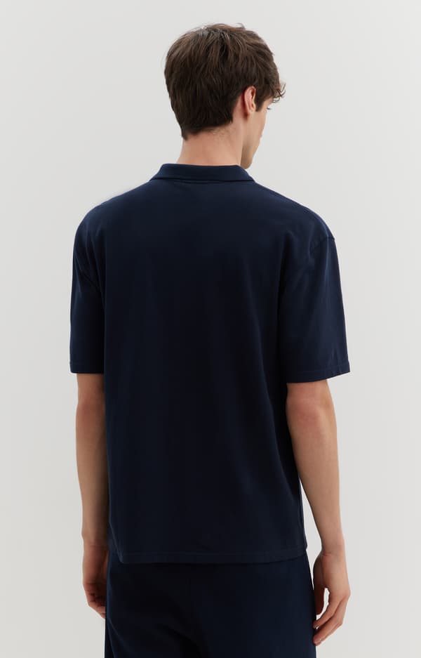 Normal polo i økologisk bomuld, M