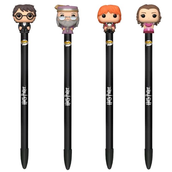 Funko POP Pen Harry Potter Dumbledore Ron Hermione Kuglepen Random Mix Samlerfigur