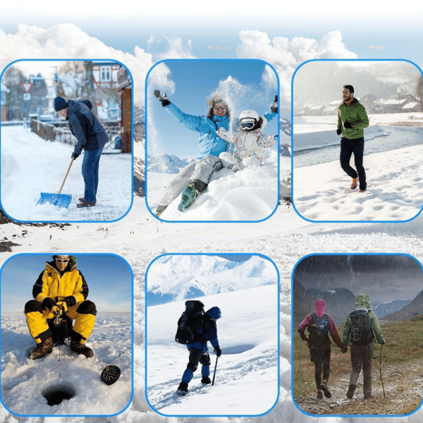 Skospikar Universal 10 tänder Vinter 39-46 EU L Turist