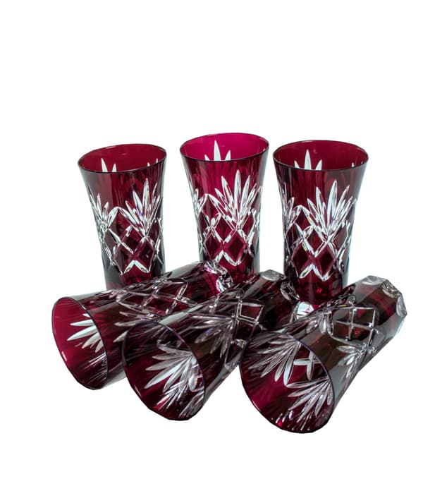 UZO Ruby Kristallglas 75 ml Ananas