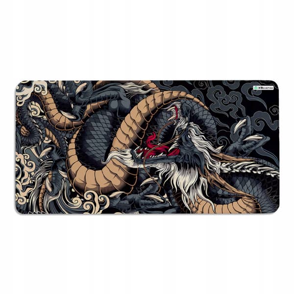 STOR MUSEMÅTTE 120x60cm XXXL KBcustom Dragon Desk 91