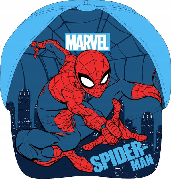 SPIDER-MAN BASEBALL CAP til drenge blå 52 D033S