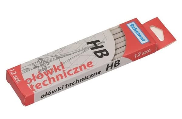 HB teknisk penna (12 st)