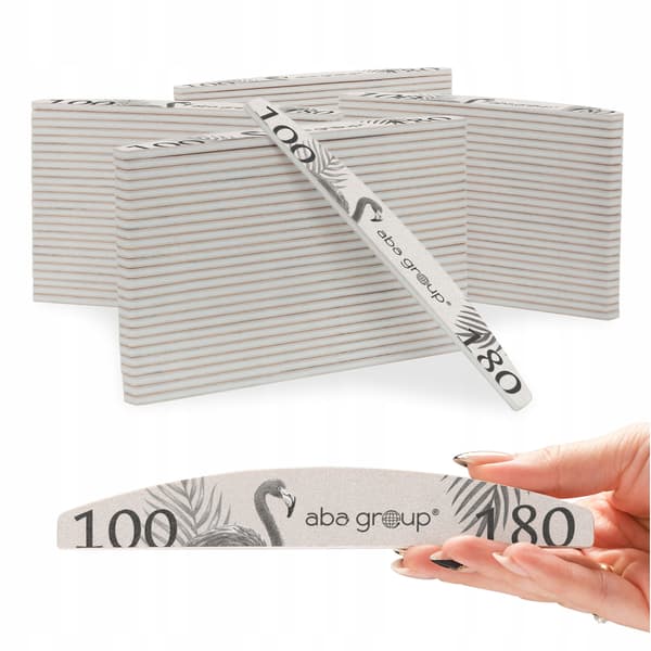 Halvmånebådsneglefil 100/180 Standard 200 stk. Aba Group