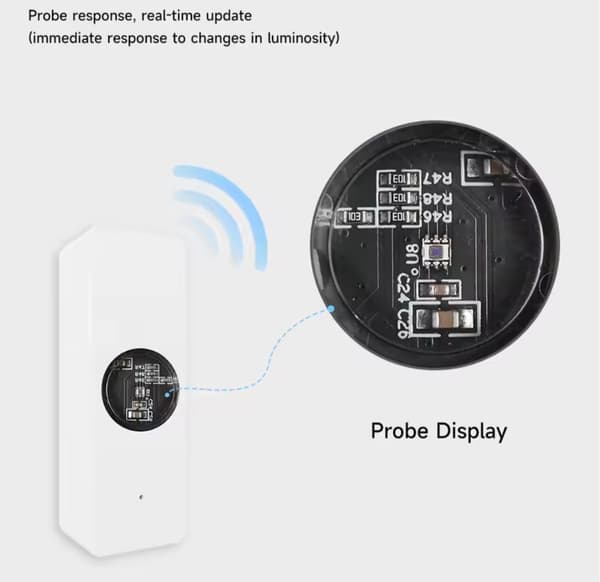Ljusintensitetsmätare Sensor ZIGBEE Tuya Smart Gateway