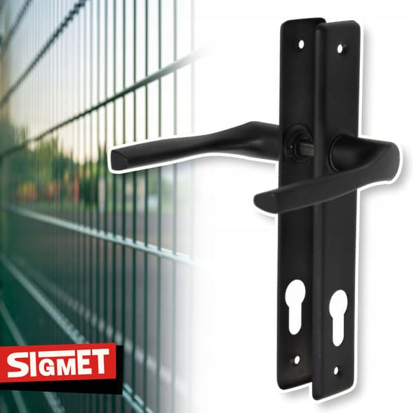 Portinkahva pitkä levy NATI 90mm musta INSERT
