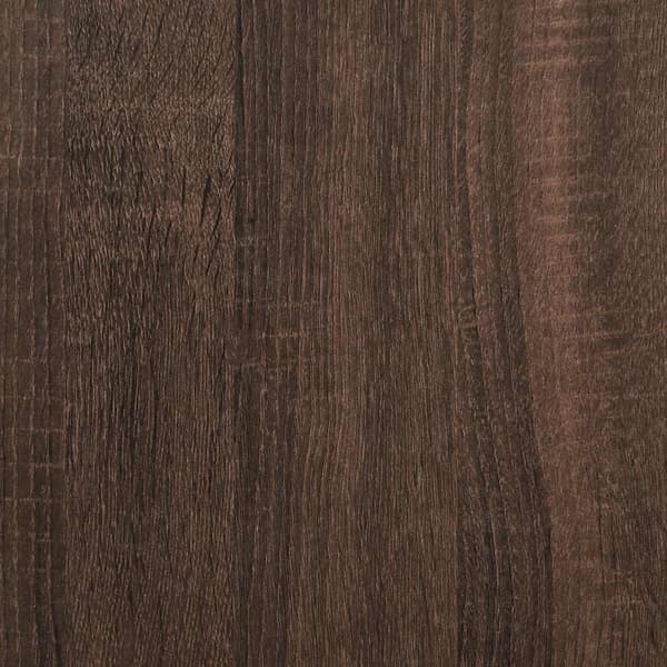 vidaXL sofabord brunt egetræ 100x50x35 cm