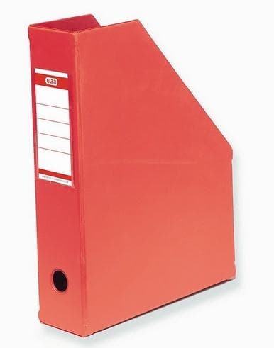 Elba PVC-lehtiteline 7 cm punainen
