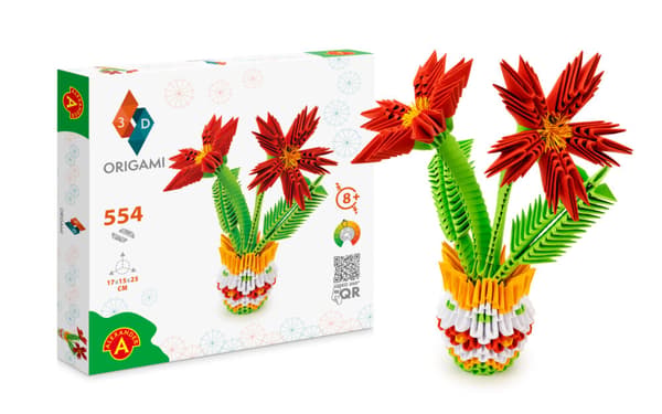 Origami 3D - Blommor