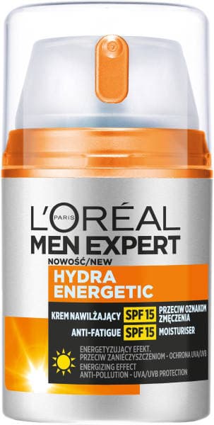 Loreal Men Expert Hydra Energetic -kosteusvoide miehille SPF15+ 50ml