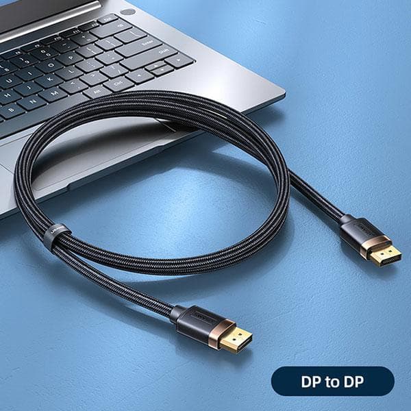 USAMS DisplayPort -kaapeli 2m 4K U74 HD musta
