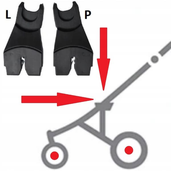 Adaptere til Red Castle autostolen