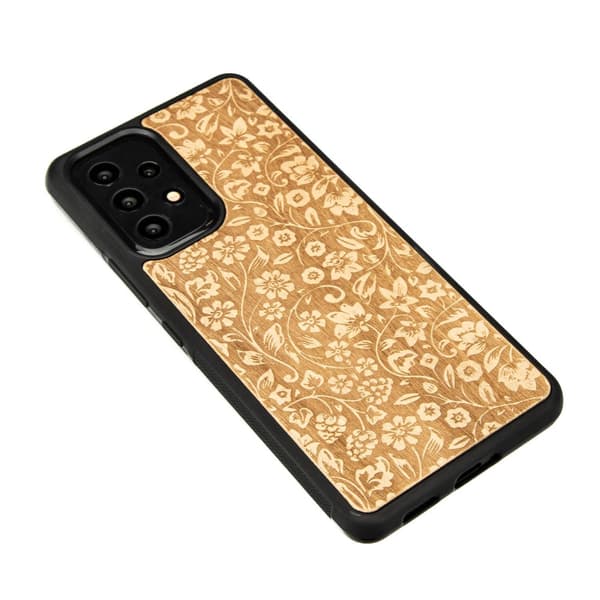 Træcover til Samsung Galaxy A33 5G VILDE BLOMSTER ANIEGRE