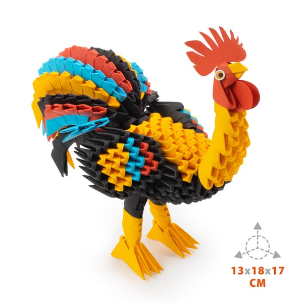 3D-origami-kukko