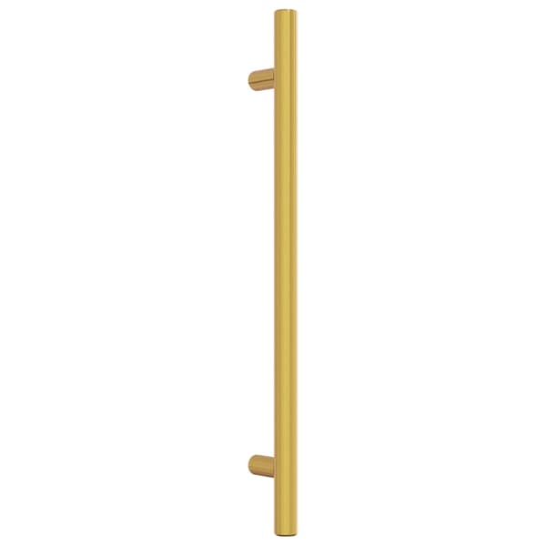 vidaXL skabsgreb, 10 stk., guld, 192 mm, rustfrit stål