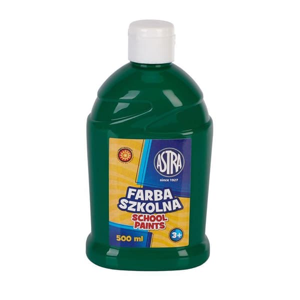 ASTRA mörkgrön skolfärg 500ml