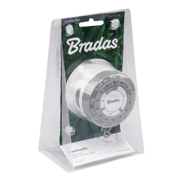Elektronisk vattenflödestimer WHITE LINE Bradas 1526