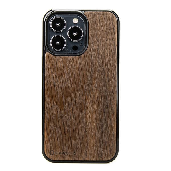 Røget egetræscover til iPhone 13 Pro