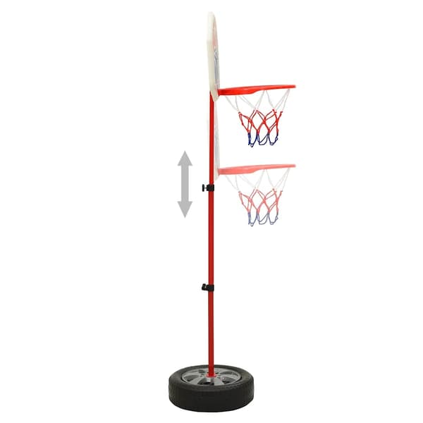 vidaXL Barnbasketset, Justerbart, 120 cm