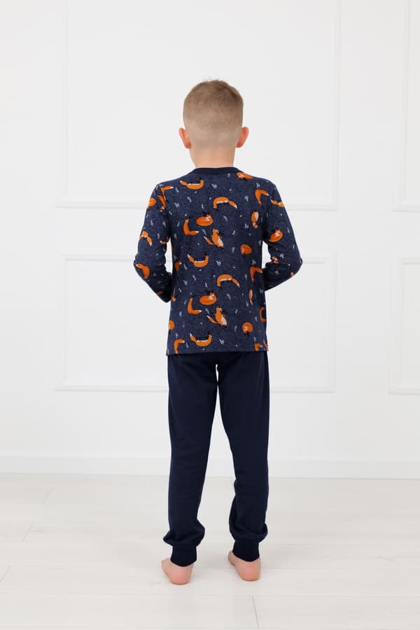 Witalis pojkpyjamas, långärmad, långbyxor, 8 år