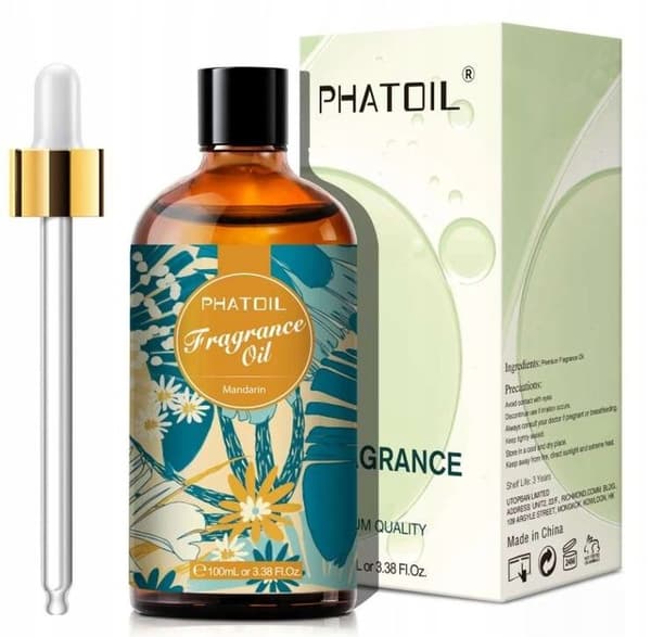 Mandariinituoksuöljy diffuusoriin 100ml + pipetti