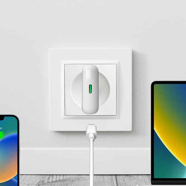 USB-C GaN 30W väggladdare - Vit