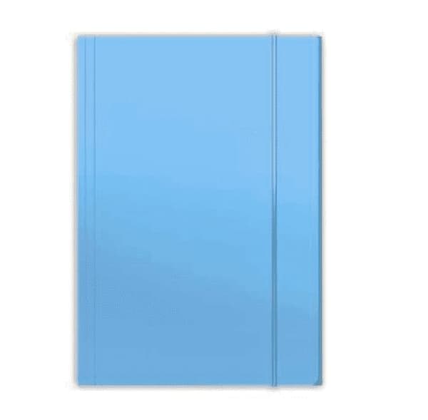 Mappe med elastik A4 Plus Top, pastelblå